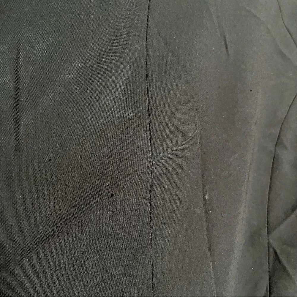 Trouvé Women’s Draped Collar Blazer Jacket with Pockets in Black‎ Size Small
